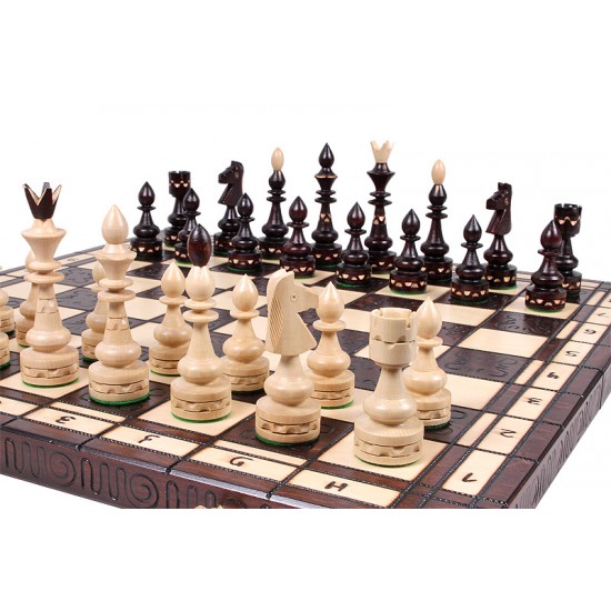 Набор шахмат Индийские большие, 54см х 54см (Мадон 119)
