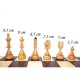 Набір шахів Індійські, 48см х 48см, (Мадон 123)