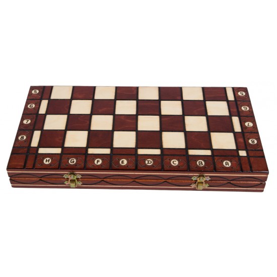 Набор шахмат Сенатор, 41см х 41см, (Мадон 125)