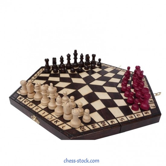 Набор шахмат Тройные средние (Мадон 163)