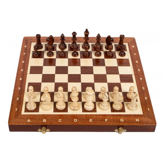 Шахматный набор магнитный (интарсия), 35см х 35см (Мадон 140F)