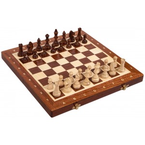 Шахматный набор магнитный (интарсия), 35см х 35см (Мадон 140F)