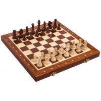 Шаховий набір магнітний (інтарсія), 35см х 35см (Мадон 140F)