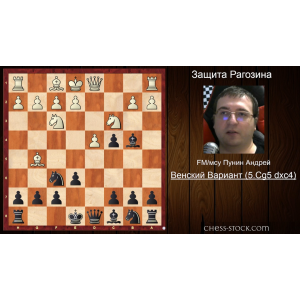 Андрій Пунін. Захист Рагозіна (за чорних). Частина 2. Віденський варіант