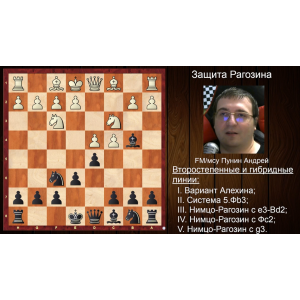 Андрій Пунін. Захист Рагозіна (за чорних). Частина 3. Другорядні та гібридні лінії.