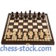 Набір шахів Перлина середня, 35см х 35см, (Мадон 134А)