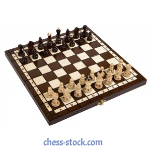 Набор шахмат Жемчужина средняя, 35см х 35см, (Мадон 134А)