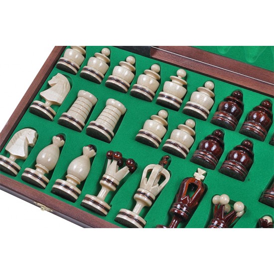 Набір шахів Королівські інкрустовані, 49см х 49см, (Мадон 136)