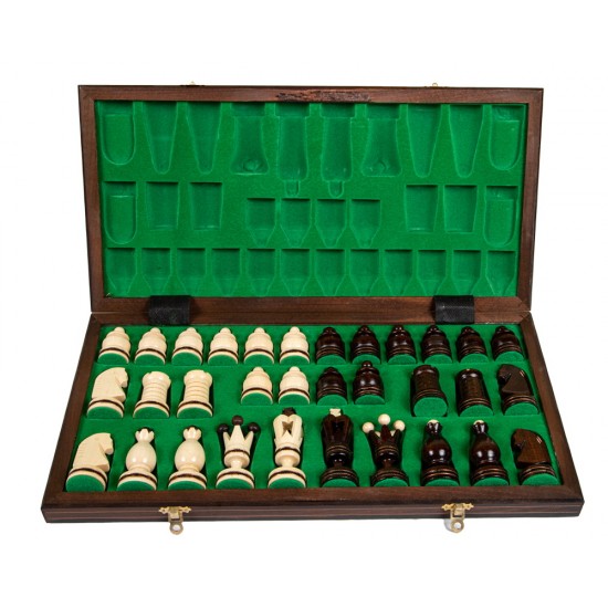 Набор шахмат Королевские инкрустированные, 49смх 49см, (Мадон 136)