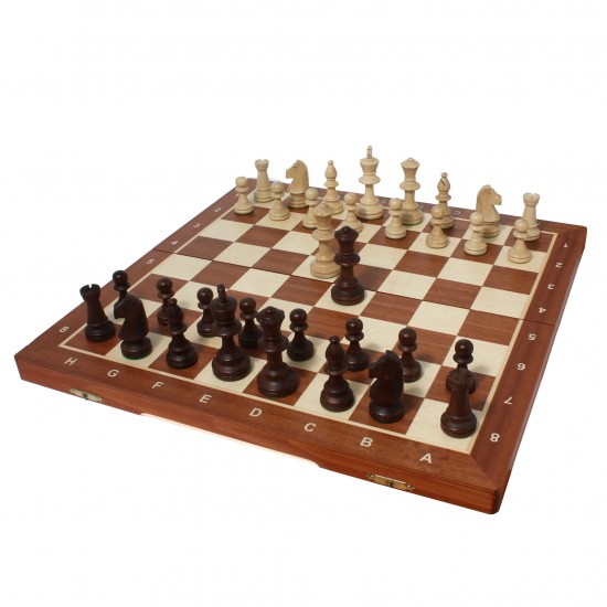 Набір шахів Турнірні №5, 48см х 48см, (Wegiel)