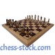 Набір шахів Єгипет, 65см х 65см, Мадон 157
