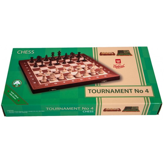 Турнірні шахи №4 (Wegiel), 42см х 42см