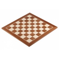 Шахова дошка Sapele Maple Dark №5 нескладна, без позначень