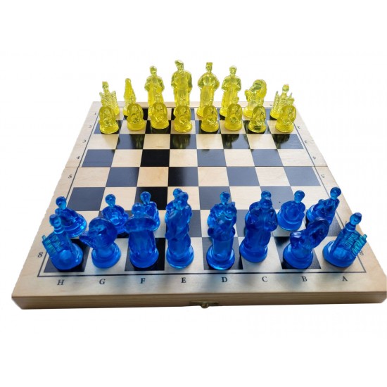 Набір шахів Сувенірний (дошка дерево) 36,5см х 36,5см (Україна)