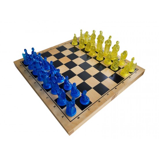 Набір шахів Сувенірний (дошка дерево) 36,5см х 36,5см (Україна)