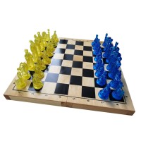 Набор шахмат Сувенирный (доска дерево) 36,5см х 36,5см (Украина)