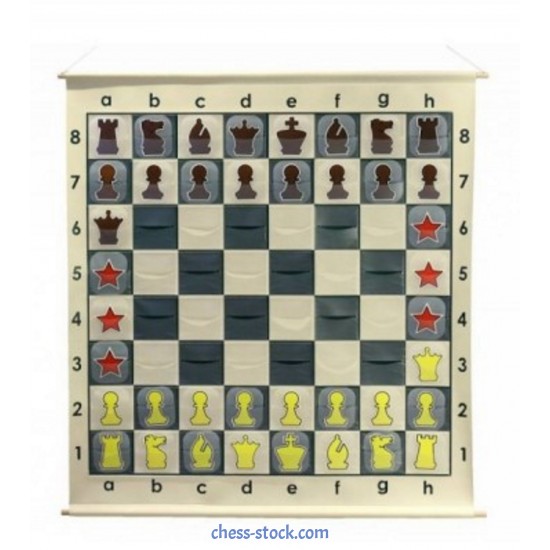 Демонстраційна шахова дошка 91см х 91см (Китай)