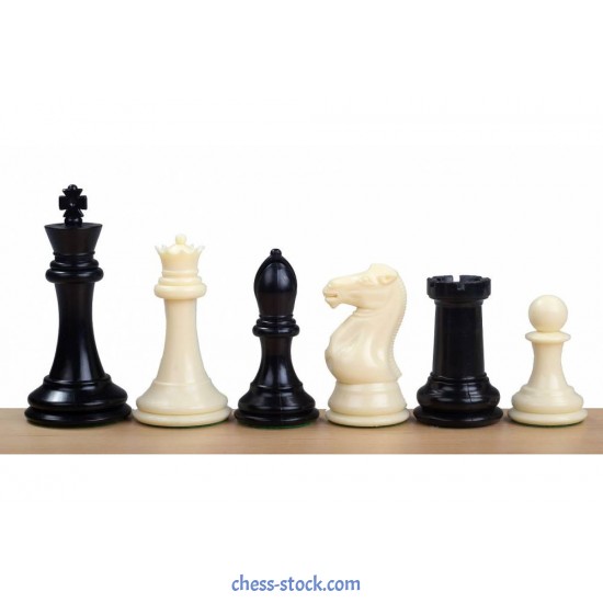 Шахматные фигуры Эксклюзивные (Ivory & Black) Стаунтон №7