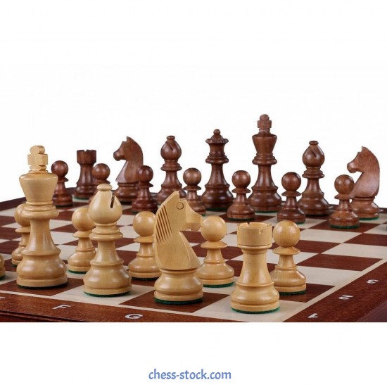 Шаховий набір Німецький Стаунтон №5, 49см х 49см (Індія)