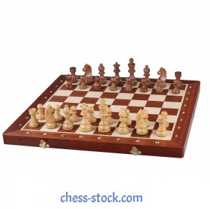 Шаховий набір Німецький Стаунтон №5, 49см х 49см (Індія)