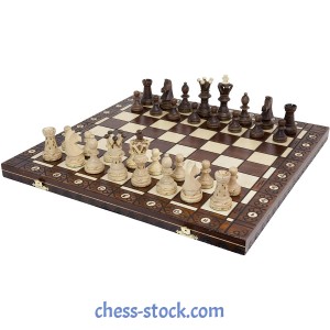 Шаховий набір Амбасадор, 55см х 55см (Wegiel)