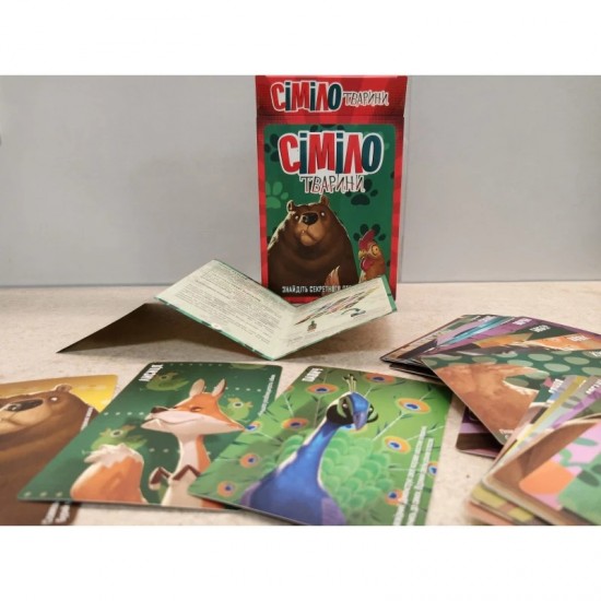 Настольная игра Симило. Животные (Similo. Animals)  Kilogames