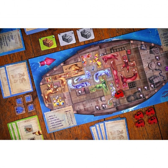 Настільна гра Острів котів (The Isle of Cats) Geekach Games