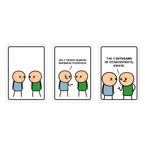 Настольная игра Опасные шутки (Joking Hazard) Мадярочка