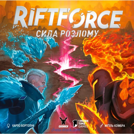 Настільна гра Riftforce. Сила розлому (Geekach Games)