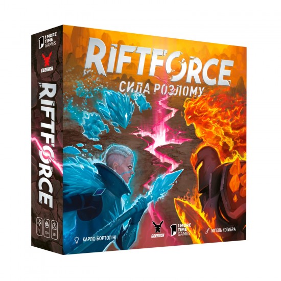 Настільна гра Riftforce. Сила розлому (Geekach Games)