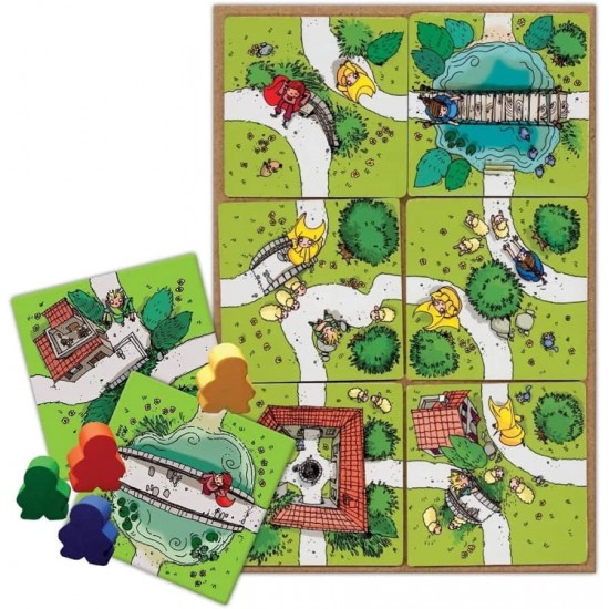 Настольная игра Каркасон для детей (My First Carcassonne) FeelIndigo
