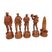 Шахматные фигуры ВСУ (Коричневые)