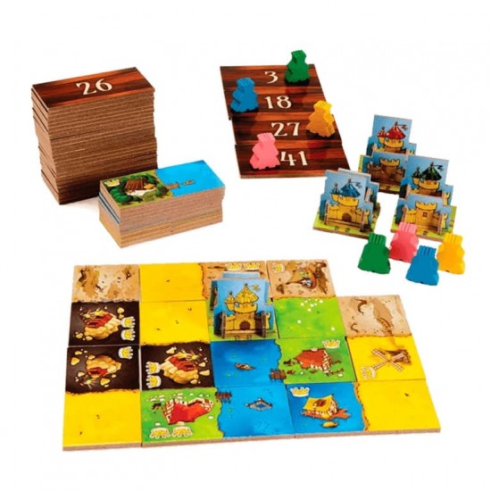 Настольная игра Kingdomino. Доминошное королевство (FeelIndigo)