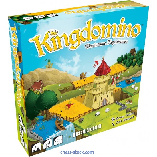 Настольная игра Kingdomino. Доминошное королевство (FeelIndigo)