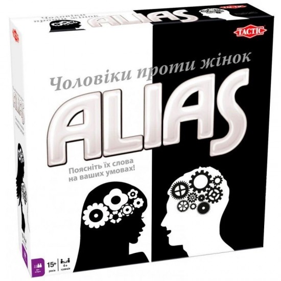 Настольная игра Алиас. Мужчины против женщин (Tactic)
