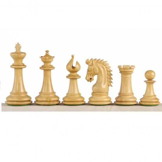 Набор шахмат Шейх №6, 53см х 53см, черные (Индия)