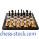 Набір шахів Шейх №6, 53см х 53см, чорні (Індія)