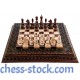 Набір шахів Сlassic, 45см х 45см. Ручна робота (Україна)