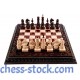 Набор шахмат Royal Light вишня, 52см х 52см. Ручная работа (Украина)