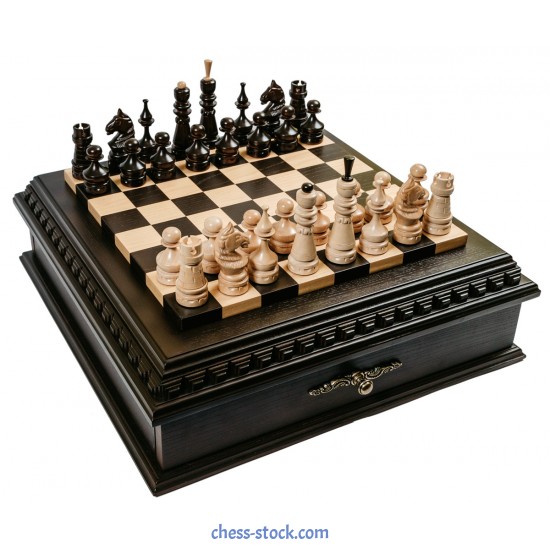 Набор шахмат Royal Light, 50см х 50см. Ручная работа (Украина)