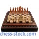 Набор шахмат Battle of Thrones, 59,5 х 59,5 см. Ручная работа