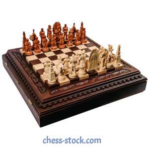 Набір шахів Battle of Thrones, 59,5 х 59,5 см. Ручна робота