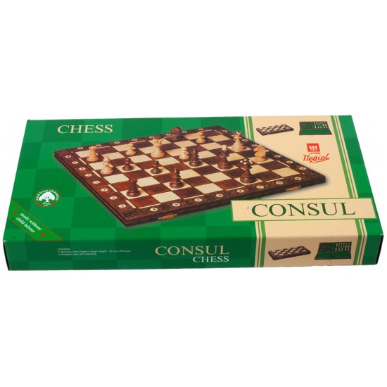 Шаховий набір Consul 48 х 48 см (Wegiel)