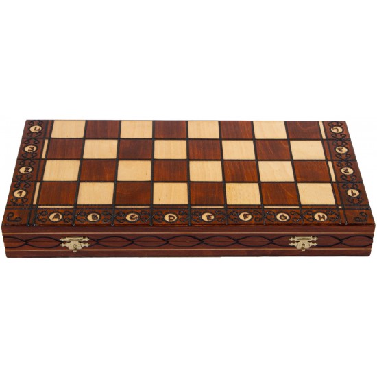 Шаховий набір Senator, 42 х 42 см (Węgiel)