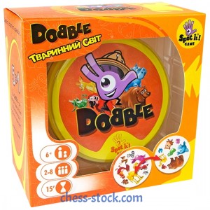 Настільна гра Dobble Тваринний Світ