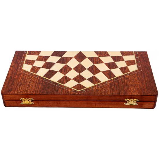 Набор шахмат для 3-х+нарды "Модерн" №4, 40 х 40 см