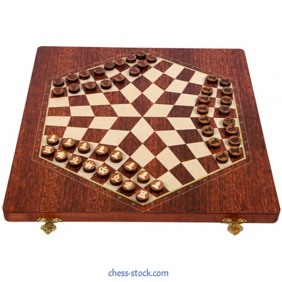 Набор шахмат для 3-х+нарды "Модерн" №4, 40 х 40 см