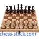 Набор шахматы и шашки для незрячих, 44 х 44 см