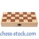 Набір шахи та шашки для незрячих, 44 х 44 см