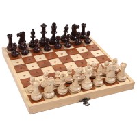 Набір шахи та шашки для незрячих, 44 х 44 см